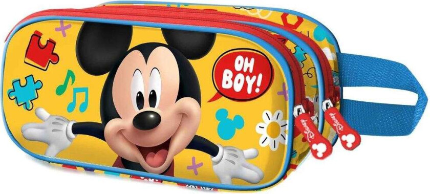 Disney Mickey dobbelt 3D-pennal