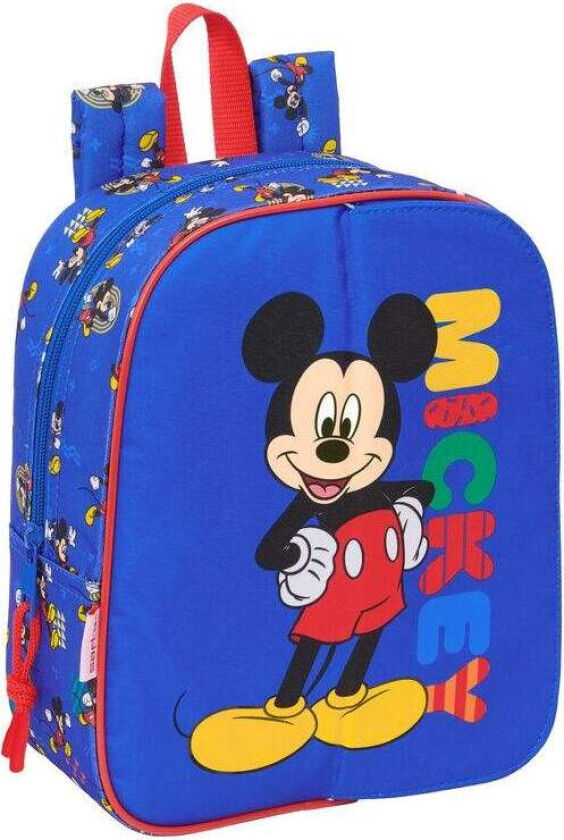 Mikke Mus-ryggsekk til barn – 27 cm, utskiftbart design