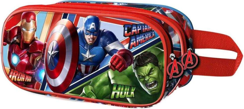 Marvel Avengers Battle dobbelt 3D-pennal