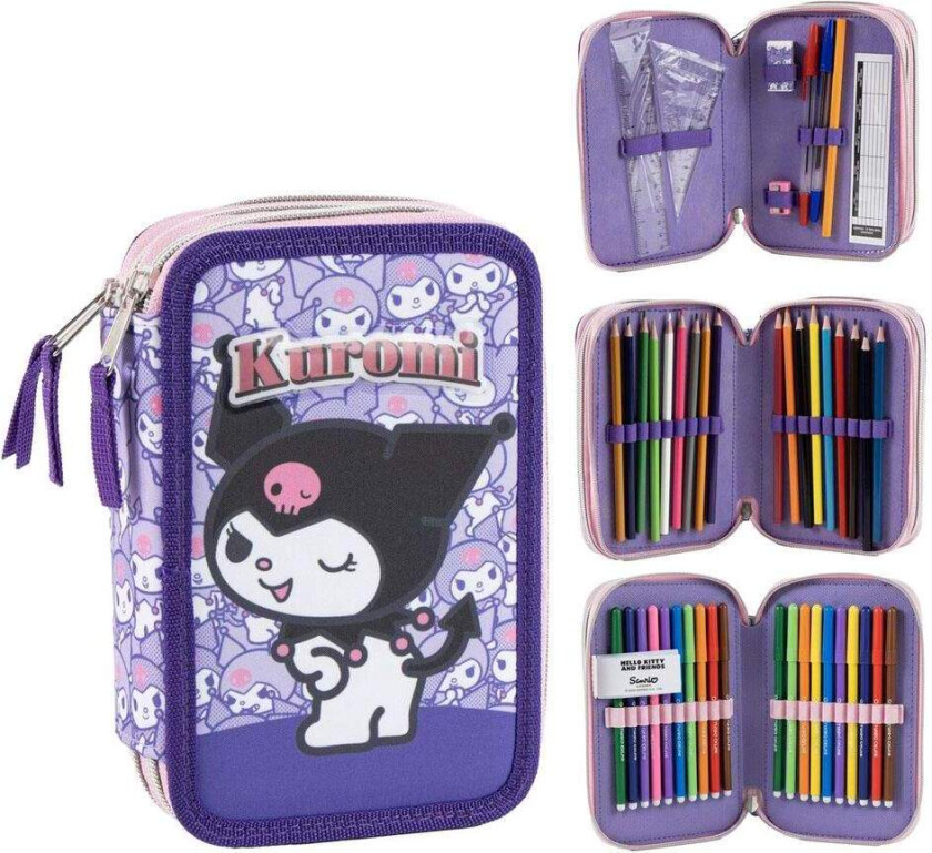 Hello Kitty Kuromi trippelpennal