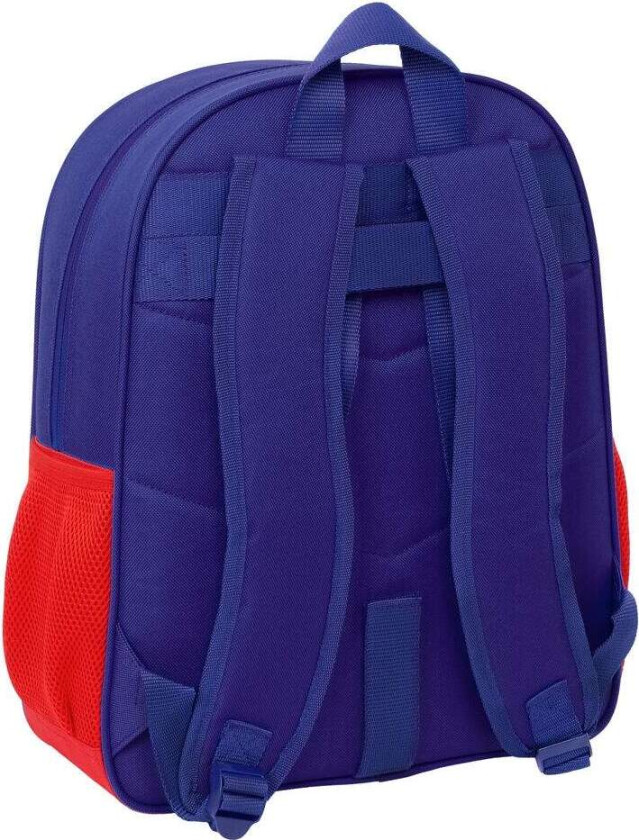 Atletico de Madrid-ryggsekk 38 cm – Tilpassbar til handlevogn, ergonomisk