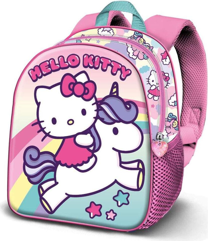 Hello Kitty Enhjørning 3D-ryggsekk 31 cm