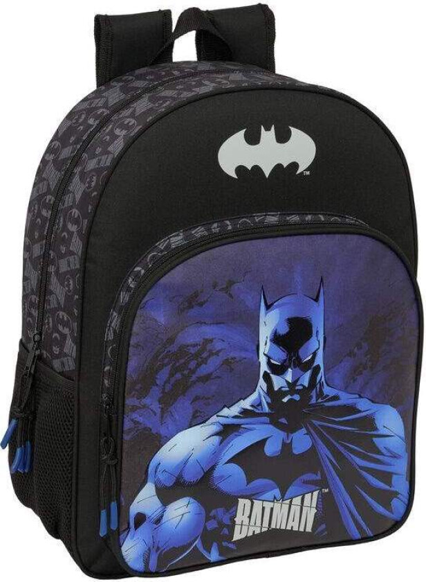 Batman-ryggsekk – 42 cm, kompatibel med handlekurv, ergonomiske stropper