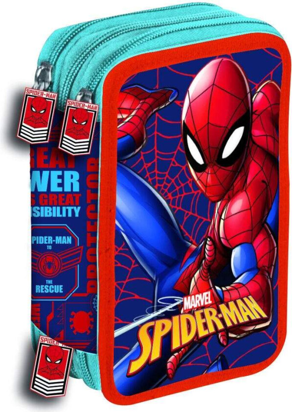 Marvel Spiderman Web trippelpennal