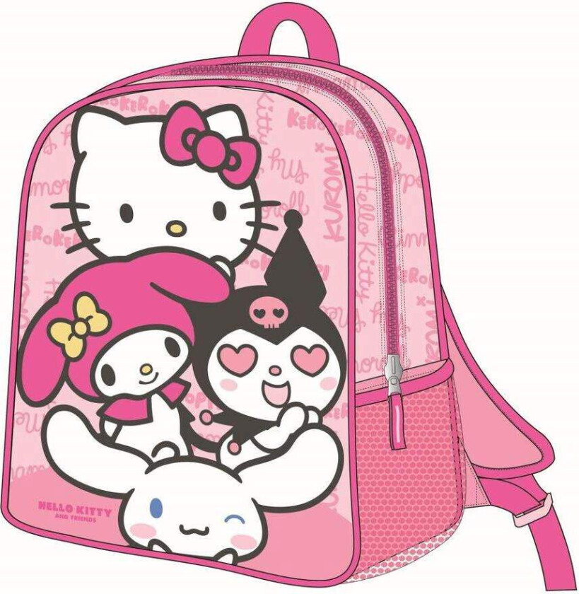 Hello Kitty og vennene hans 3D-ryggsekk 30 cm