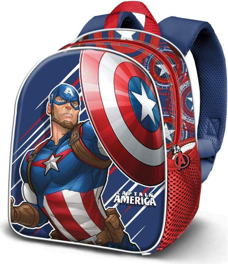 Marvel Captain America First 3D-ryggsekk 31 cm