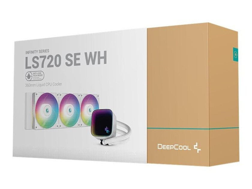 LS720 SE - White - CPU Vannkjøling - Max 33 dBA