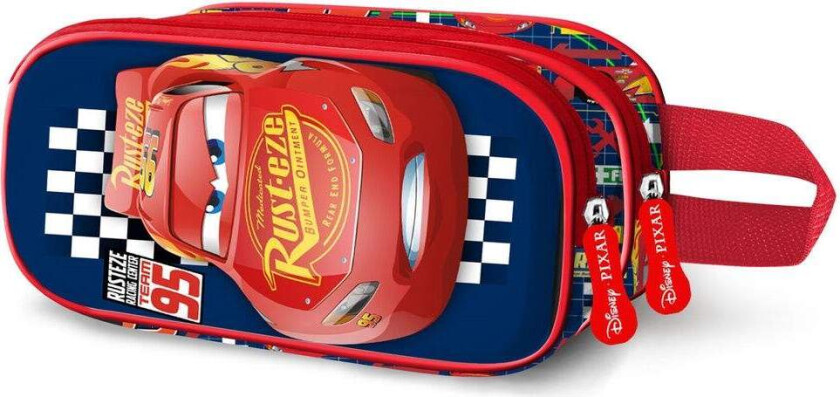 Disney Cars 3D-pennal med kopper