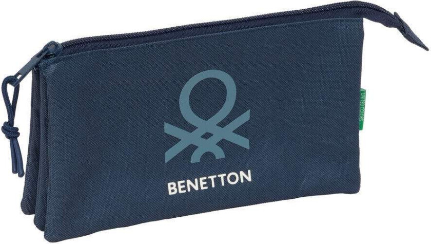 Benetton antrasitt trippelpennal
