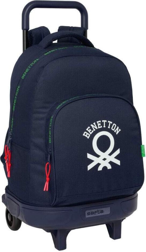 45 cm tralle med avtakbar ryggsekk og polstrede stropper