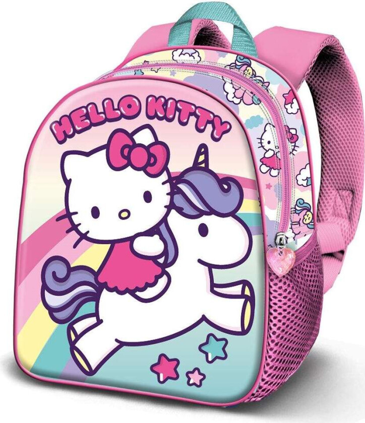 Hello Kitty enhjørning-ryggsekk 40 cm