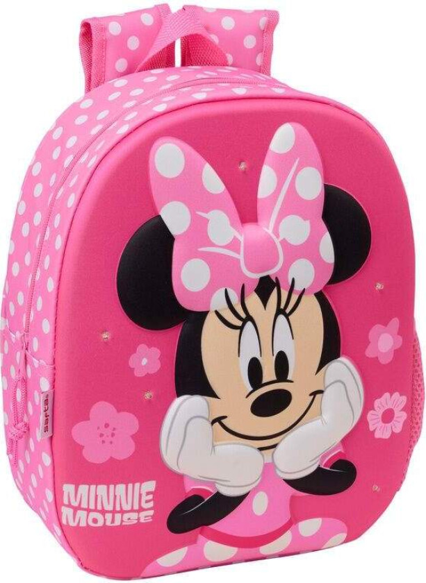 Disney Minnie LED 3D-ryggsekk 33 cm