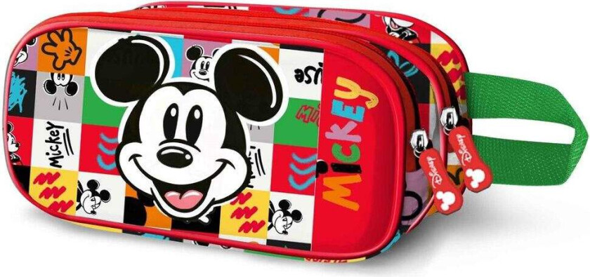 Disney Mickey Mood 3D dobbelt penal