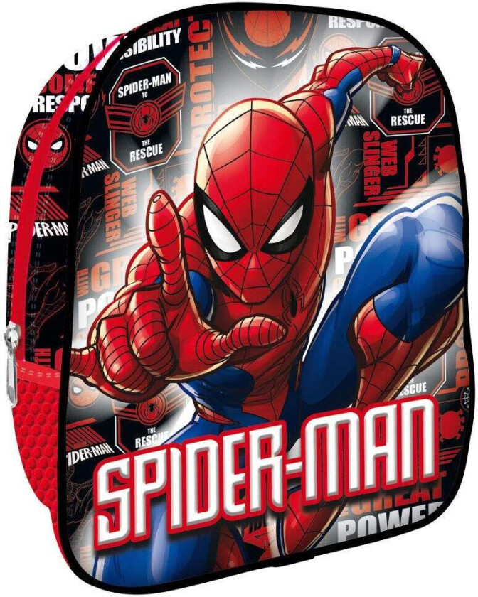 Marvel Spiderman Hero-ryggsekk 26 cm