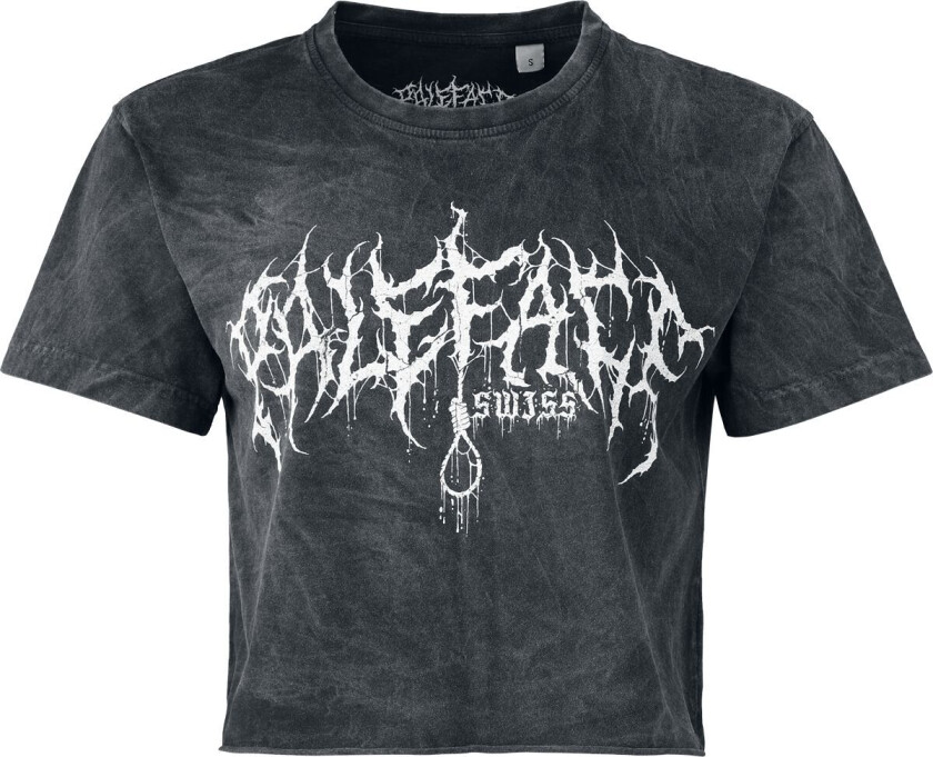 T-skjorte - Roses - S til 3XL - Damer - grå