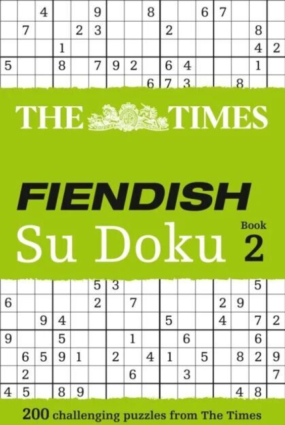 The Times Fiendish Su Doku Book 2 av The Times Mind Games