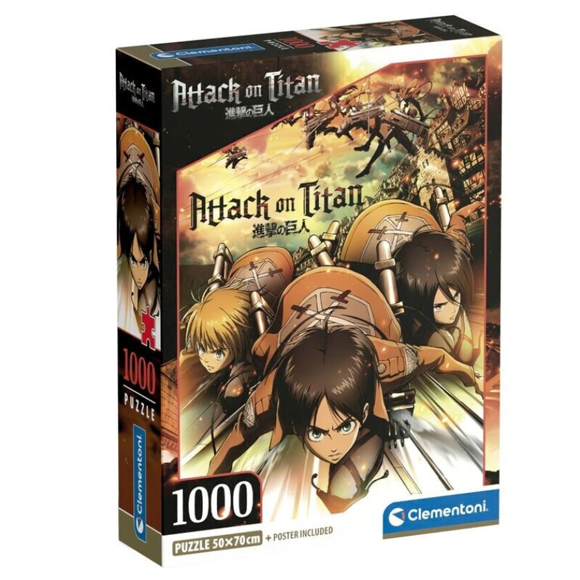 1000 pcs. CB High Quality Collection Attack on Titans