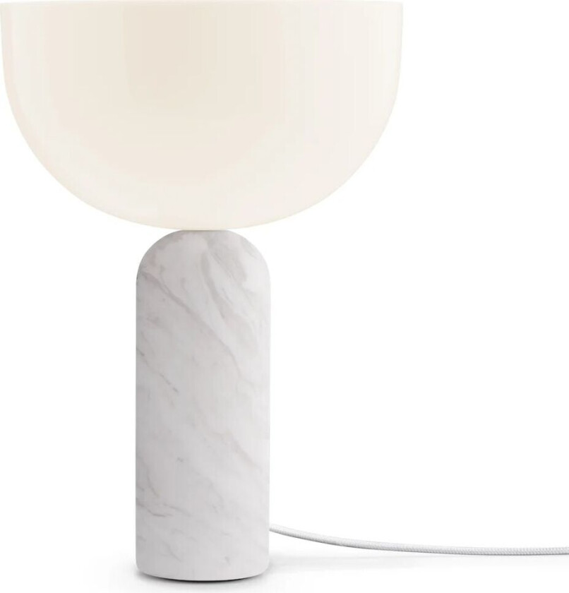 Kizu bordlampe small White marble