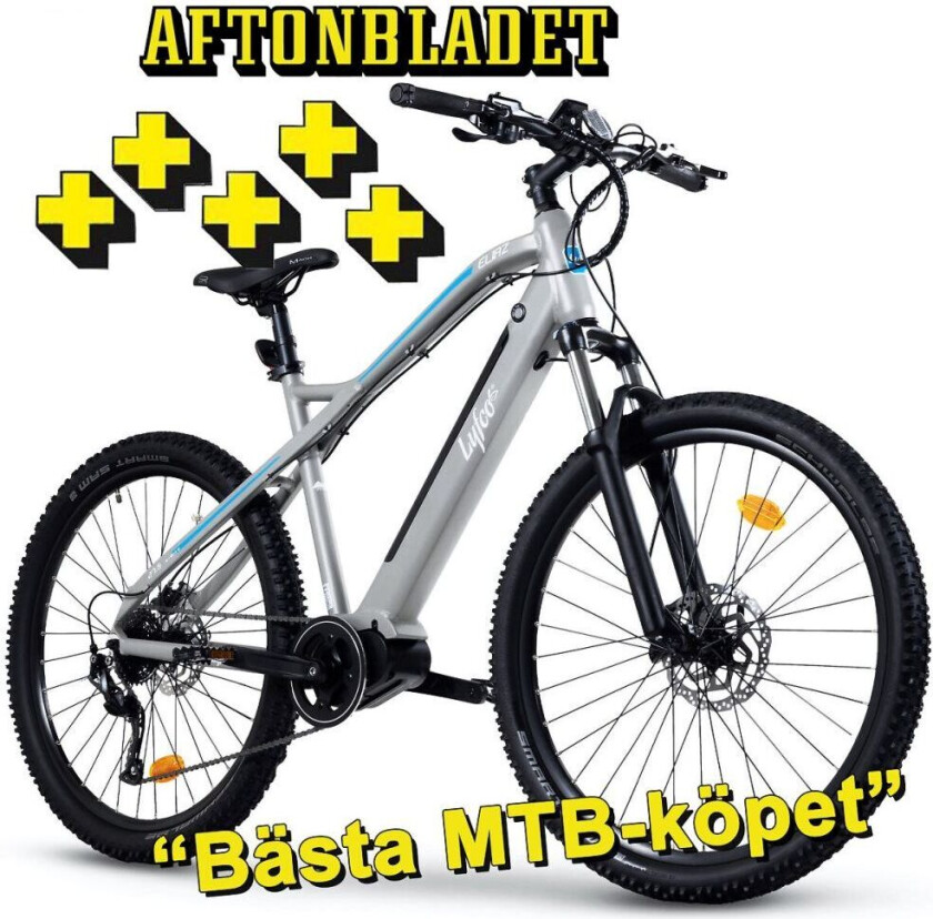 Bilde av Elektrisk sykkel MTB 27.5" midtmotor - Eliaz