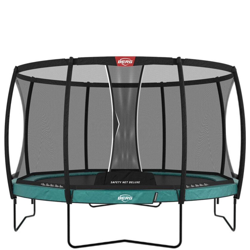 BERG Champion Trampoline inkl. deluxe sikkerhetsnett. 430cm, Grønn