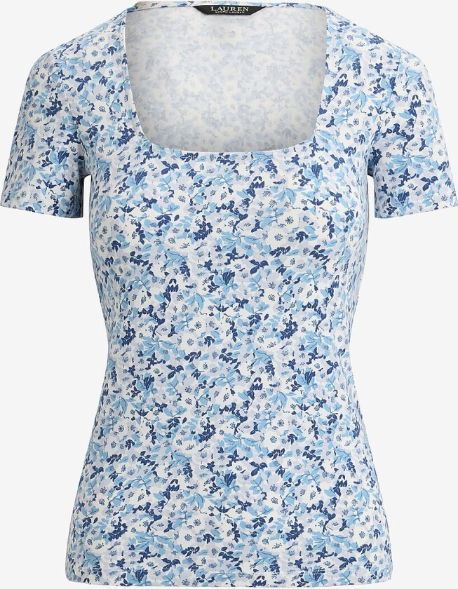 Topp Ctn Elstaine Jrsy-knt - Hvit