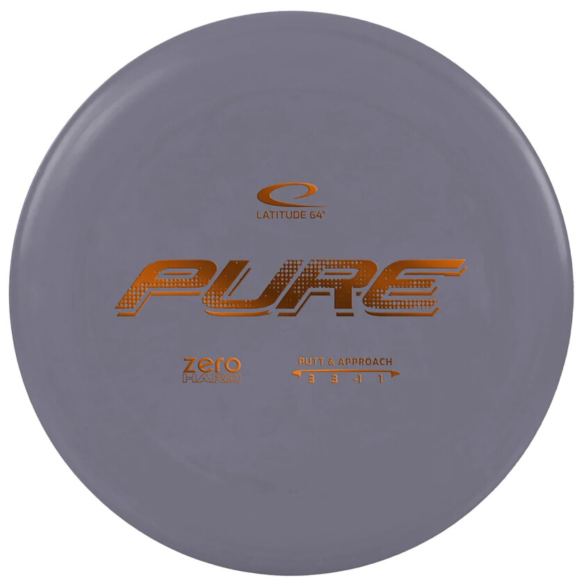 Zero Hard Putter Pure, putter frisbeegolf Grey