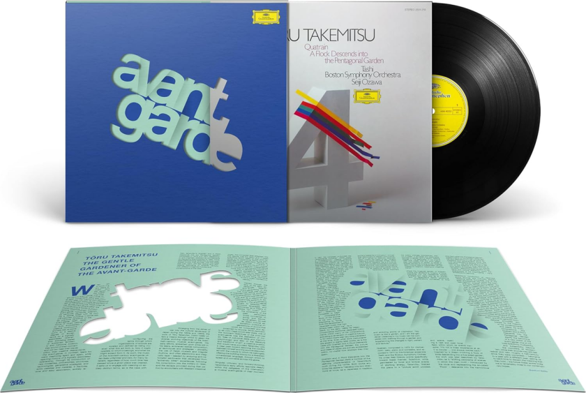 Ensemble Tashi, Boston Symphony Orchestra, Seiji Ozawa Takemitsu: Quatrain; A Flock Descends Into The Pentagonal Garden LP/Vinyl