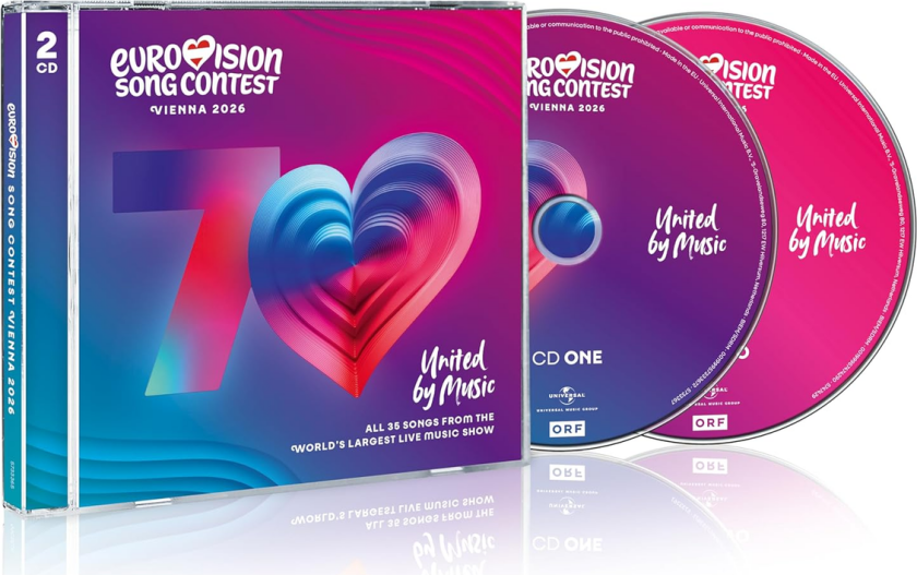 Diverse Grand Prix Eurovision Song Contest Vienna 2026 CD