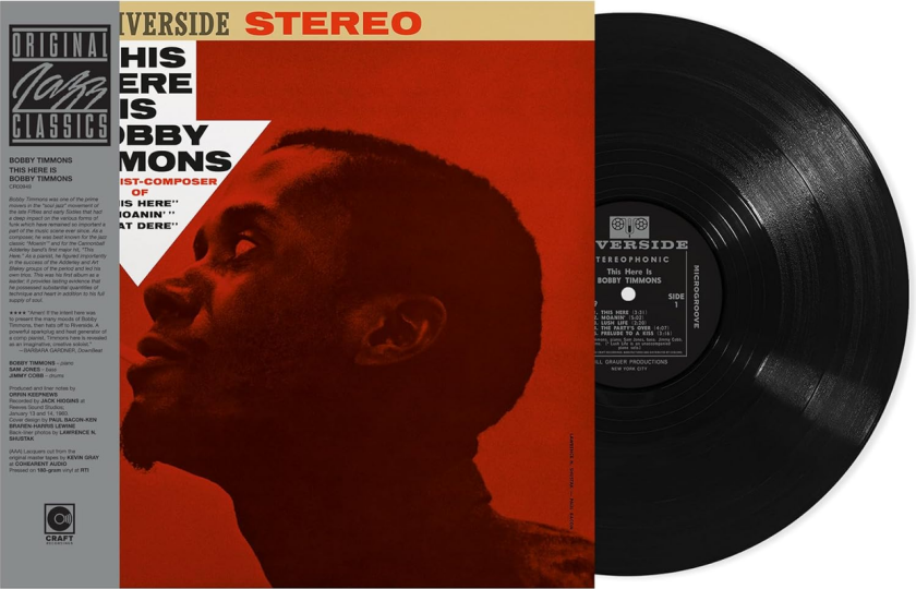 Bobby Timmons This Here Is Bobby Timmons LP/Vinyl