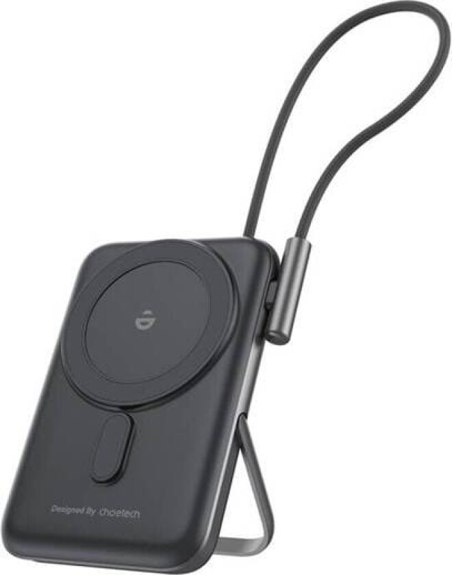 B735 magnetisk powerbank 10000mAh 20W PD + USB-C-kabel (svart)