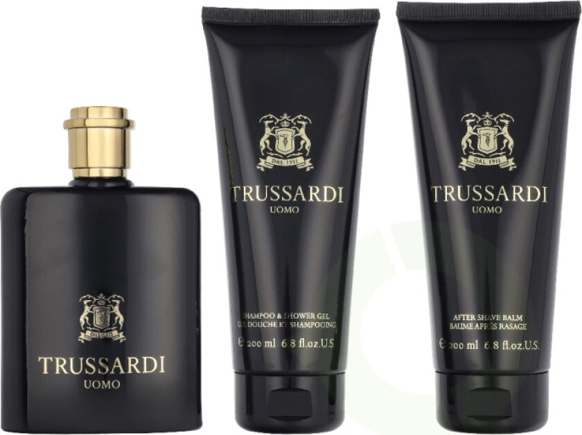 Uomo Giftset 500 ml Edp Spray 100ml/Shampooo & Shower Gel 200ml/After Shave Balm 200ml