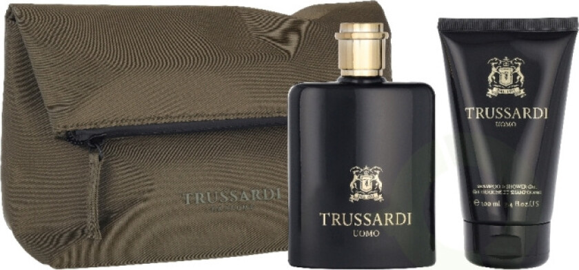 Uomo Giftset 200 ml Edt Spray 100ml/Shampoo & Shower Gel 100ml/Beauty Bag