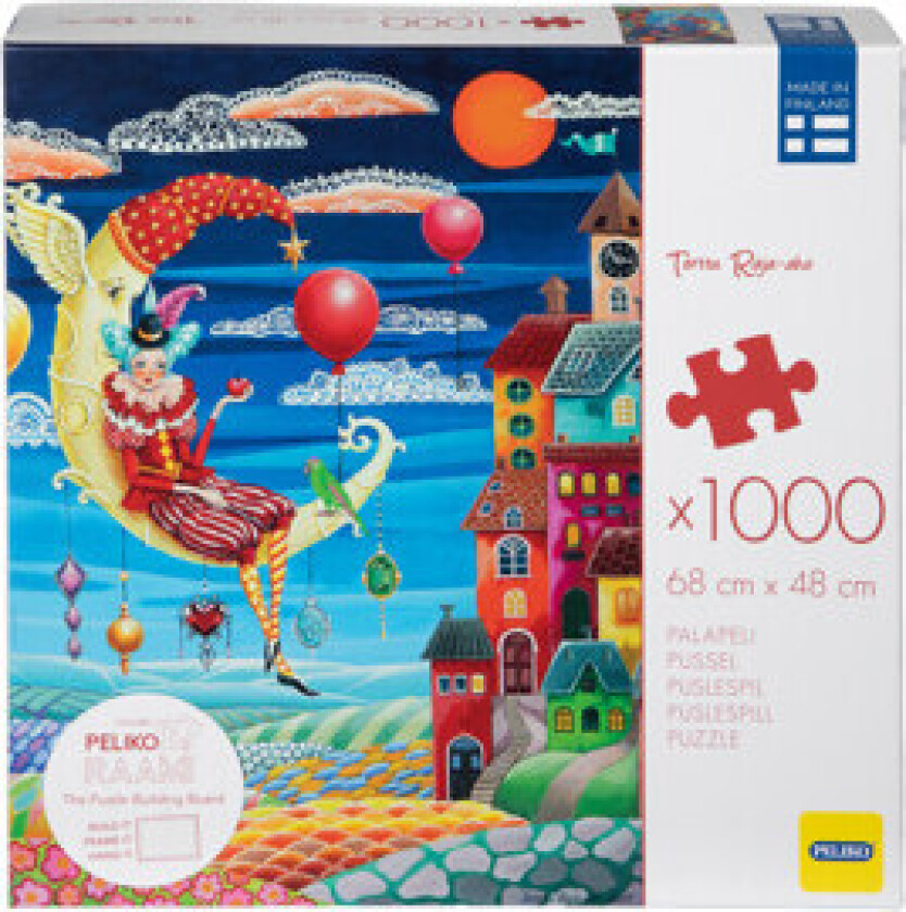 Puslespill 1000 Biter Terttu R-A Søvnløs Klovn