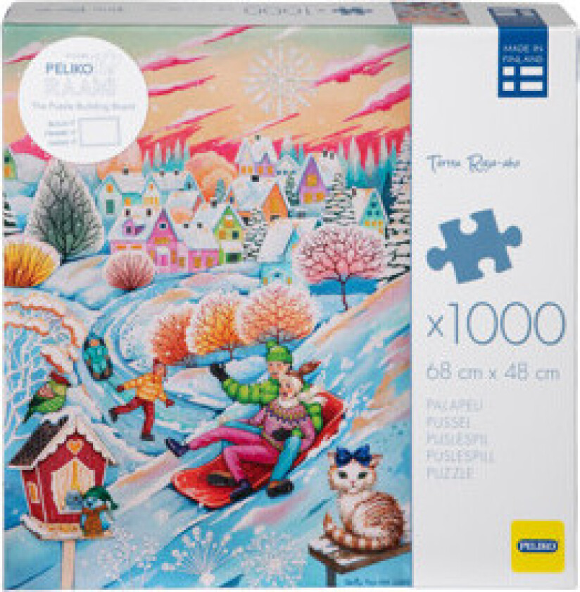 Puslespill 1000 Biter Terttu R-A Vinterglede