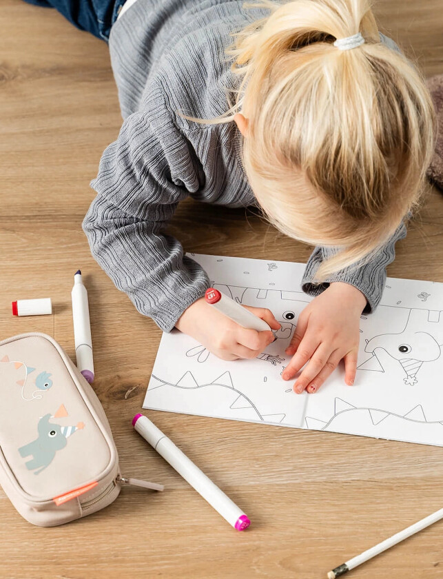 Pencil Case Celebration Sand - Cream - 20X 10X H 4CM