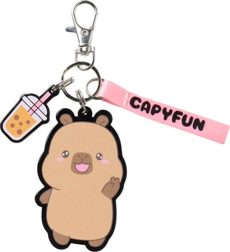 Nkfabara Capybara Charm Sky - Silver - ONE SIZE
