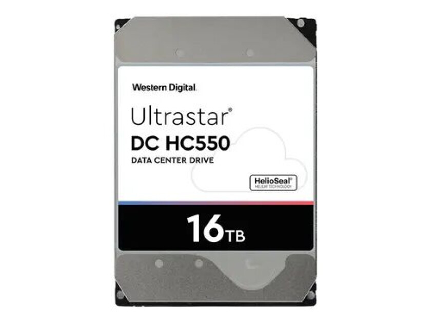 Wd Ultrastar Dc Hc550 16tb 3.5" 7,200rpm Sata-600