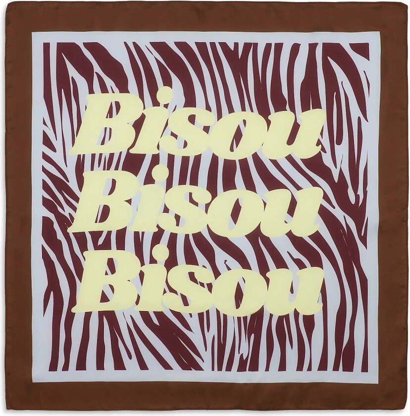 Bisou Scarf - Brown - 70X 70