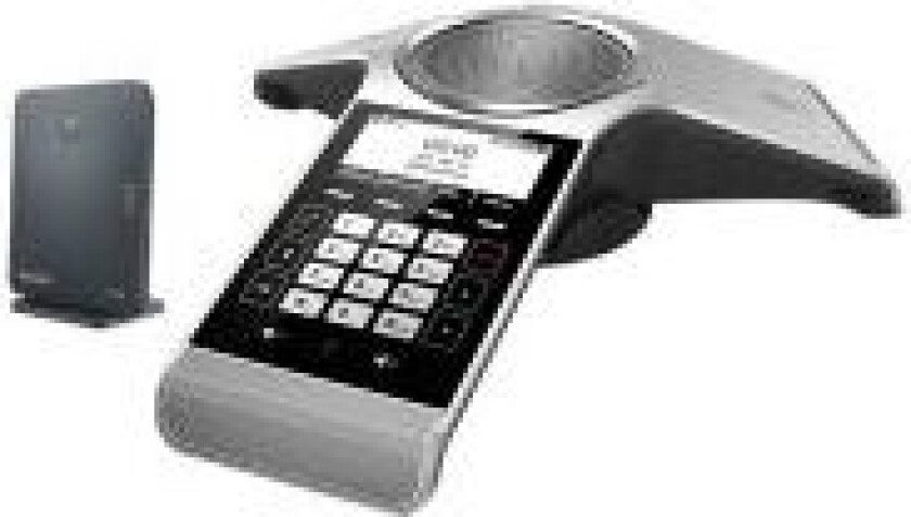 CP930W - VoIP-konferansesystem - med Bluetooth-grensesnitt - IP-DECT - 8-way anropskapasitet - SIP, SIP v2, SRTP - Romsølv