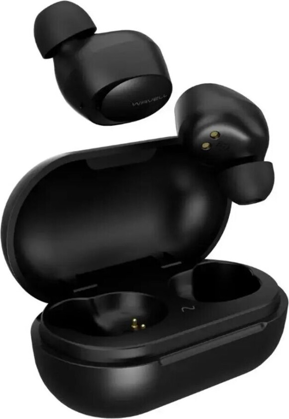 Wavell 3 Core True Wireless Hodetelefoner - In-Ear - Svart