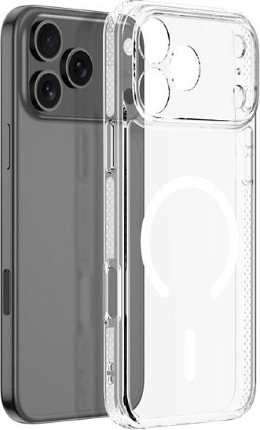Clin Mag-etui for iPhone 17 Pro Max Kompatibel med MagSafe - gjennomsiktig