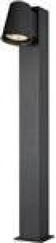 Cone Pullert Antracit 3.000K, 240lm, 2-step DIP-dæmp. 3W, IP54, IK09. Inkl. indstøbningssæt.