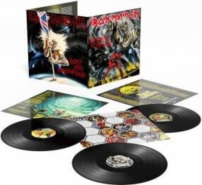 Bilde av Iron Maiden - The Number Of The Beast / Beast Over Hammersmith - 40th Anniversary Edition (180 Gram - 3LP)