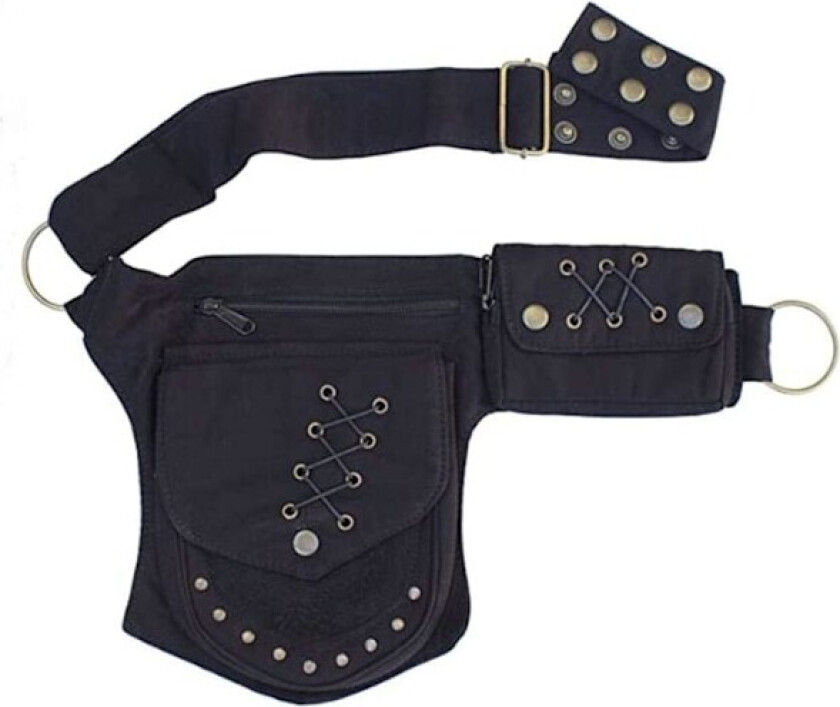 Renaissance Bag Faire Festival Veske Fanny Pack for Kvinner Lårveske Drop Leg Veske for Kvinner Blonder Midjeveske Utility Hip Belt Midjevesker Kvinner Renaissance