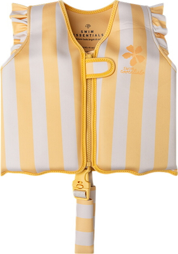 Svømmevest - 19–30 kg - Yellow Flower Marked - - OneSize - Svømmevest