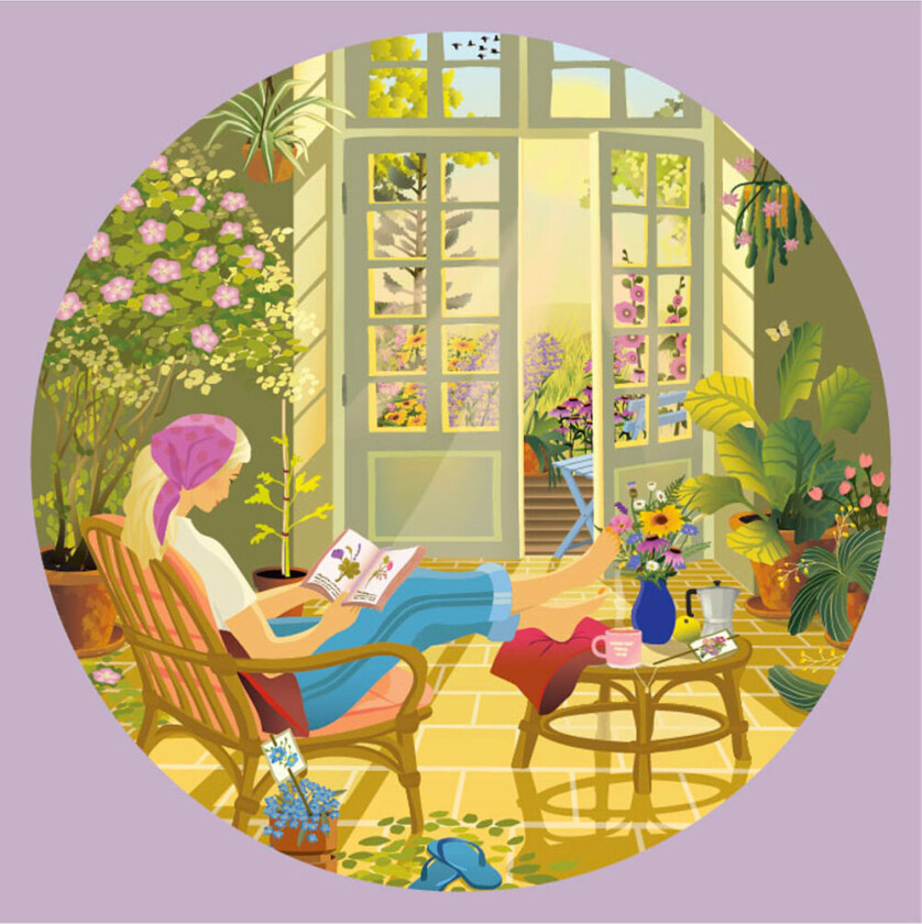 Puslespill - 1000 Brikker - Morgen Glow - - OneSize - Puslespill