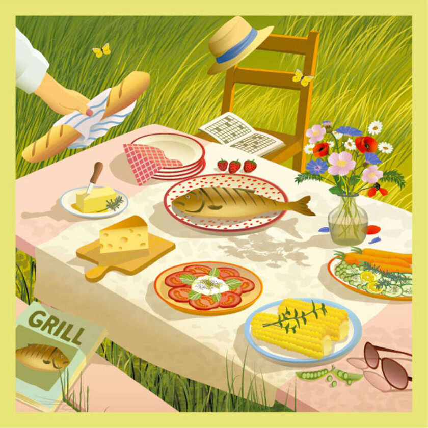 Puslespill - 500 Brikker - Summer Bord og meg - - OneSize - Puslespill