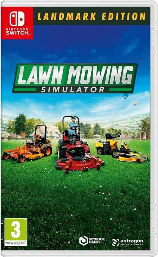 Lawn Mowing Simulator - Landmark Edition - Nintendo Switch - Simulator