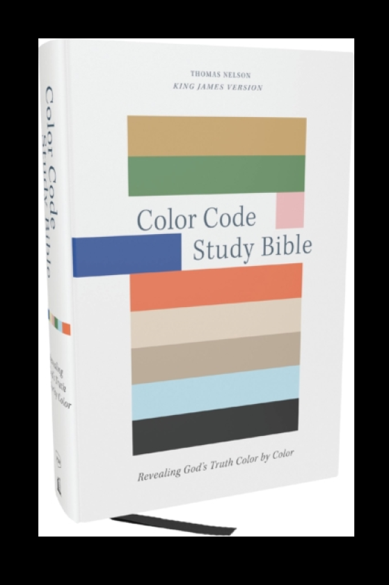 Color Code Study Bible, Revealing God's Truth Color by Color (KJV, Hardcover, Red Letter)