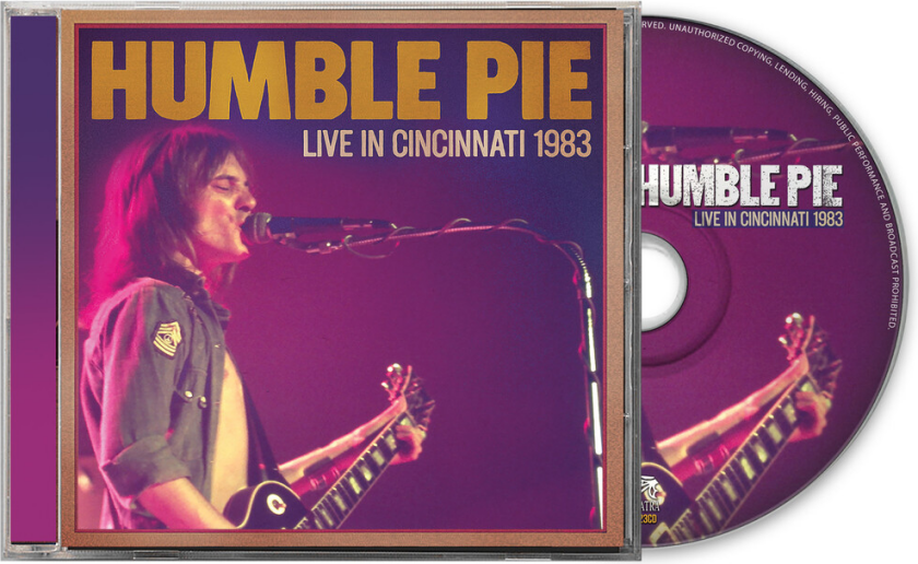 Humble Pie Live In Cincinnati 1983 CD